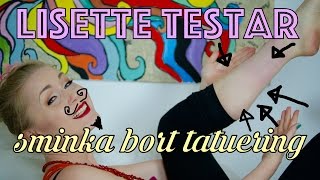 Lisette Testar - Sminka bort tatuering