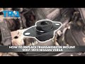 How to Replace Transmission Mount 2007-2012 Nissan Versa