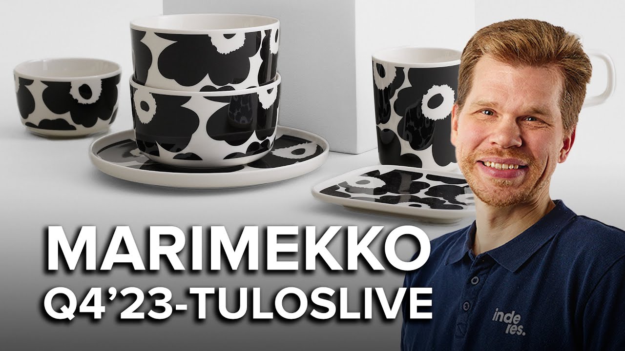 Marimekko Q4'23 -tuloslive To 15.2. Klo 7:55 - YouTube