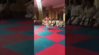 Anil shariatpanahi 7 years old. Kata unsu آنيل karate kata