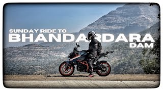 First long ride of 2025 🔥 | Sunday ride after soo long❤️ | Bhandardara🔥 | best place near Mumbai ❤️