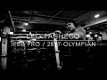 Leo Pacheco training arms