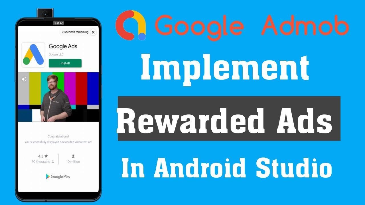 AdMob Android Tutorial - Placing Rewarded Video Ads - YouTube