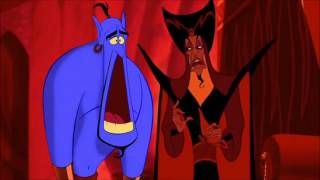 Aladdin - Jasmine Kisses Jafar HD