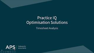 PIQ Optimisation - Timesheet Analysis