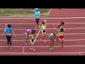 2018千葉県総体陸上競技共通女子1500ｍ予選１組