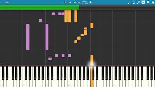 Calibre - Broken on piano (Synthesia)