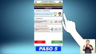 ONPE: Aprende a usar el voto electrónico en solo seis pasos para las Elecciones Generales 2016