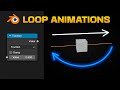 How to LOOP ANIMATIONS in Blender with Geometry Nodes