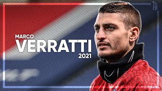 Marco Verratti 2021 ▬ Midfield Maestro ● Skills, Tackles \u0026 Passes | HD