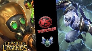 League of Legends - DIAMOND RANKED - HEIMERDINGER VS ZED MIDLANE!