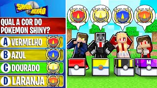 PRIMEIRO SHOW DO MILHÃO POKEMON com 4 PESSOAS no MINECRAFT PIXELMON