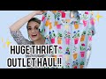 HUGE 70+ Item Goodwill Bins & Family Thrift Outlet Thrift Haul to Resell on Poshmark $$$