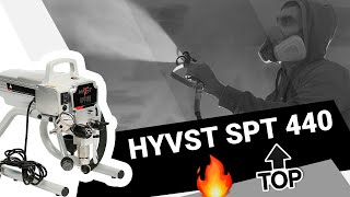 HYVST SPT 440 🔥 Поршневой безвоздушный окрасочный аппарат по доступной цене