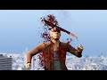 GTA V EXTREME BRUTALITY #18 MACHETE 60FPS *RAGDOLLS EUPHORIA & KILLING SPREE*