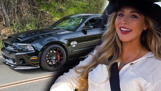 Sister Reacts To 1000HP GT500 Super Snake! (Hilarious Model)