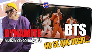 D&R | BTS (방탄소년단) 'Dynamite' @ 63rd GRAMMY Awards Show  Coreógrafo reaccionando #BTS #dancereaction