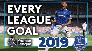 EVERY PL GOAL OF 2019! | ALL 46 EVERTON PREMIER LEAGUE STRIKES OF THE YEAR