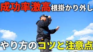 コレだけでいいの！？エギングの根掛かり解消が高確率で成功する外し方のコツと、気を付けたほうが良い注意点。