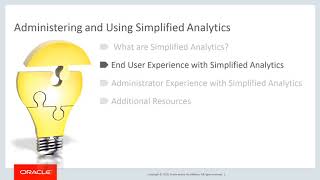 PeopleSoft Spotlight Series: Administering and Using Simplified Analytics