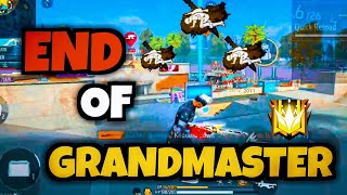 END OF GRANDMASTER 😱⚡ | 🚫RED NO HEADSHOTS ⚡ | FREE FIRE | FREE FIRE MAX 📱