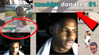 Bronny James Jr Gets TROLLED LIVE On Twitch Stream FOR HOURS By Donations 💀🤣