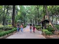 🇲🇽 mexico city walking tour lush green parks u0026 beautiful streets 4k hdr 60 fps