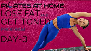 30-Minute Workout Burn Fat and Get Toned | Pilates At Home Session 3