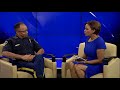 sherri jackson speaks to birmingham pd chief a.c. roper about his retirement