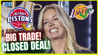 😱 FANS CELEBRATE THE ARRIVAL OF THE DETROIT PISTONS STAR! LATEST LAKERS NEWS! NBA TRADE RUMORS!