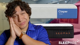 Which Mattress is MOST Luxurious? Casper Dream VS Brooklyn Bedding Sedona Elite Review \u0026 Comparison