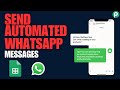 Send WhatsApp Message from Google Sheets in MINUTES! (No Coding)
