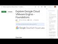 Explore Google Cloud VMware Engine - Foundations