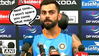 I won't spare you come what may! Virat Kohli post match presentation after IND vs pakmatch Big News😮