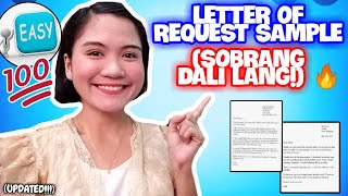 PAANO GUMAWA NG LETTER OF REQUEST 2024? DETAILED STEP-BY-STEP GUIDE | LETTER OF REQUEST SAMPLE 💯