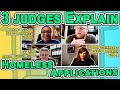 Homeless Applications: 3 judges explain what the Law actually is - s.184 & s.188