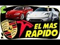 Tesla vs Porsche  ¿Cuál es el Coche Eléctrico más Rápido del Mundo?