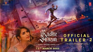 Radheyshyam Trailer 2,Hindi Update, Prabhas,Pooja Hegde,Radheshyam, Radheshyam MovieTrailer#prabhas