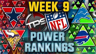 2024 NFL Power Rankings! Week 9 Edition!