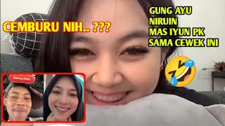 🔴GUNG AYU NIRUIN OBROLAN MAS IYUN DENGAN CEW€K INI‼️INI EXPRESI GUNG AYU⁉️#ngakakkocak