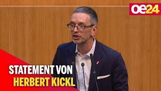 Herbert Kickl | ÖVP: Aktuelle Stunde zum Staatsschutz