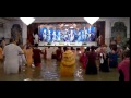 mayapur deity greeting august 2015 during flood