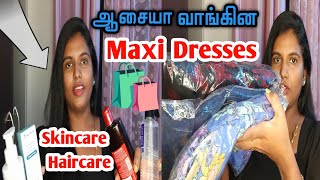 எனக்கு புடிச்ச Maxi 🫴👗 Amazon fashion and beauty haul 💥😍