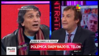 Duro cruce entre Paulo Vilouta y el sindicalista Leonardo Fabre