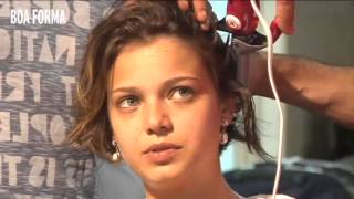 Milena Toscano: cabelo de capa