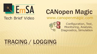 CANopen Magic: Tracing and Logging