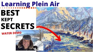 HOW TO OIL PAINT WATER | Beginners Try This Now (Impressionism)