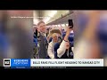 bills fans pack plane heading to kansas city