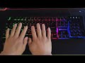 MeeTion Rainbow Gaming Keyboard，Membrane Keyboard，K9300