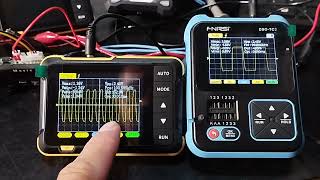 DSO152 VS DSO TC3 osciloscópio portátil pra áudio